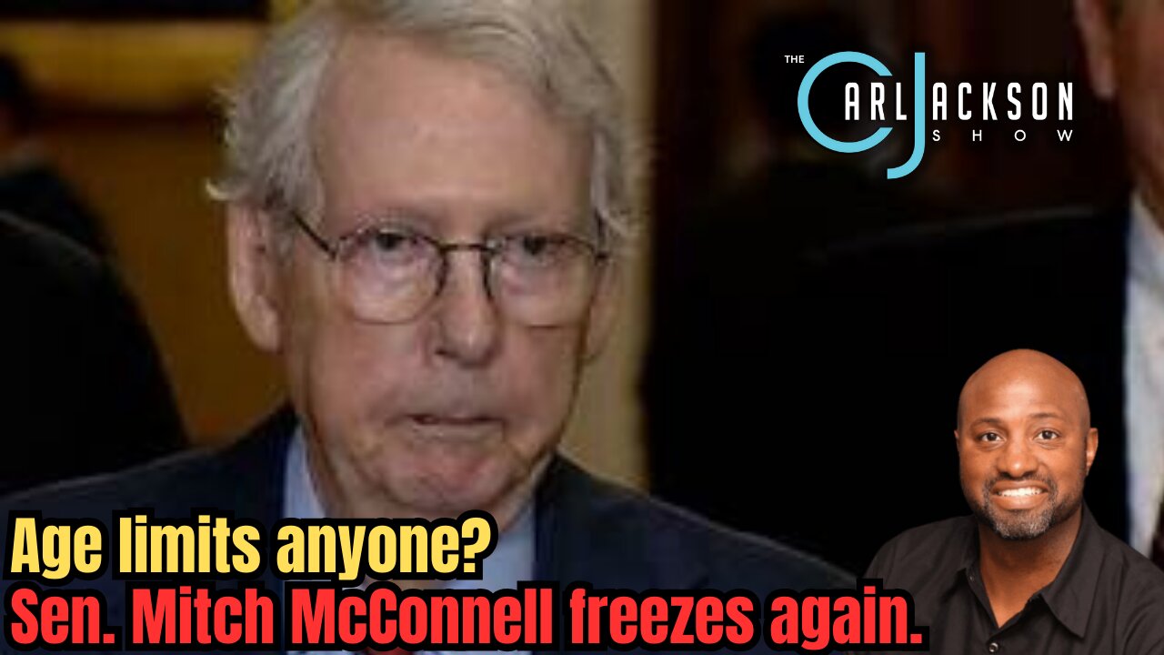 Age limits anyone? Sen. Mitch McConnell freezes again.