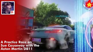 A Practice Race on Su Causeway with the Aston Martin DB11 | Ace Racer