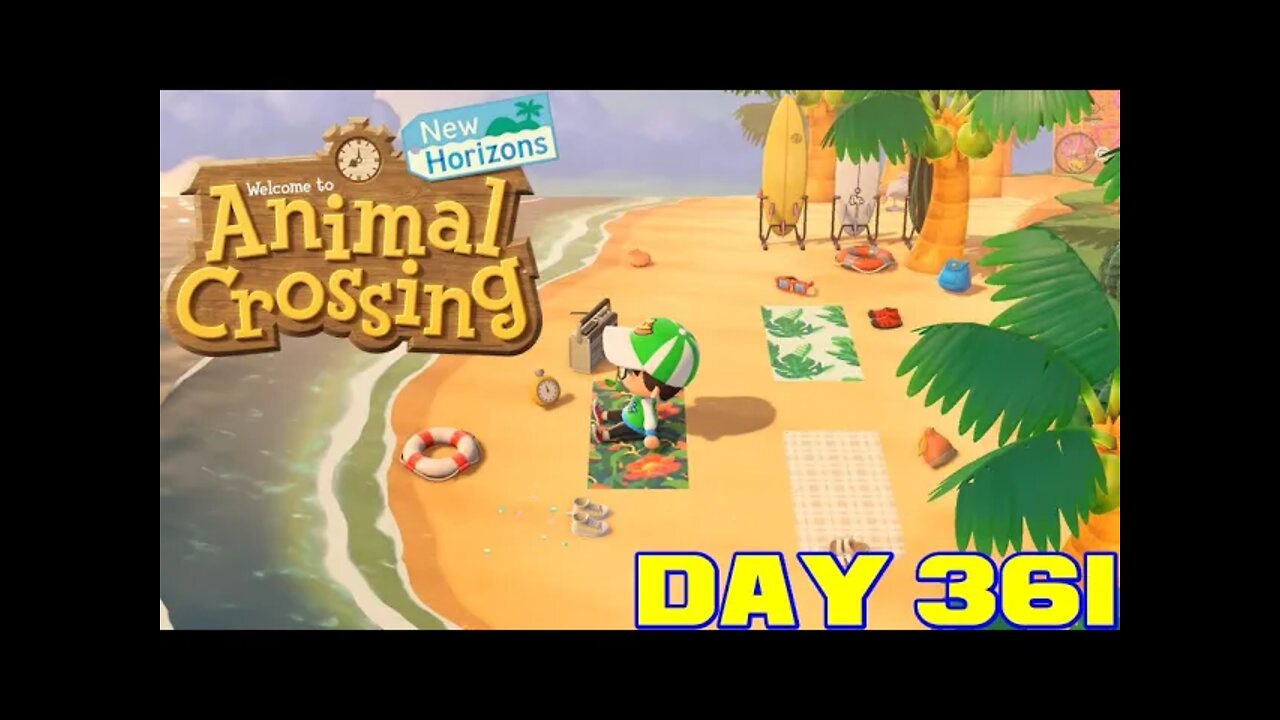 Animal Crossing: New Horizons Day 361 - Nintendo Switch Gameplay 😎Benjamillion