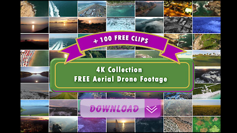 100+ FREE Aerial Drone Footage 4K Collection : Drone fly over & bird's eye view above