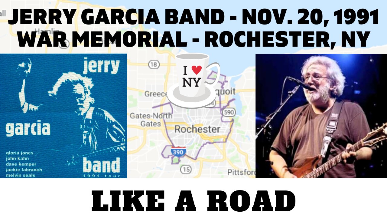 Like A Road | Jerry Garcia Band 11.20.91