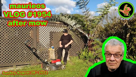 maurieos VLOG #1954 after mow