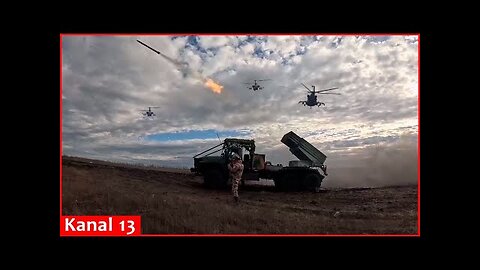 Russian Defence Ministry shares video of strikes in Ukraine