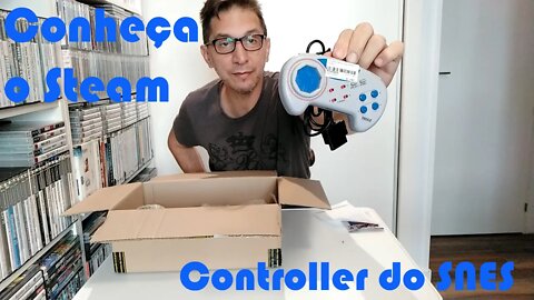 Caçada Gamer 125 - Conheça o Steam Controller do SNES