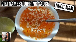 🥣 Vietnamese Dipping Sauce / Dressing - Nuoc Mam Recipe | Spring Rolls | Rack of Lam