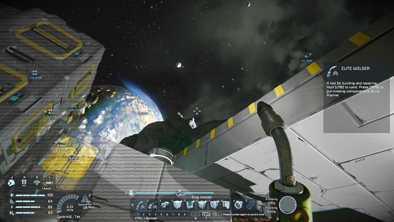 Space Engineers, Building and preparing for war. Testing OBS studios software for Streams