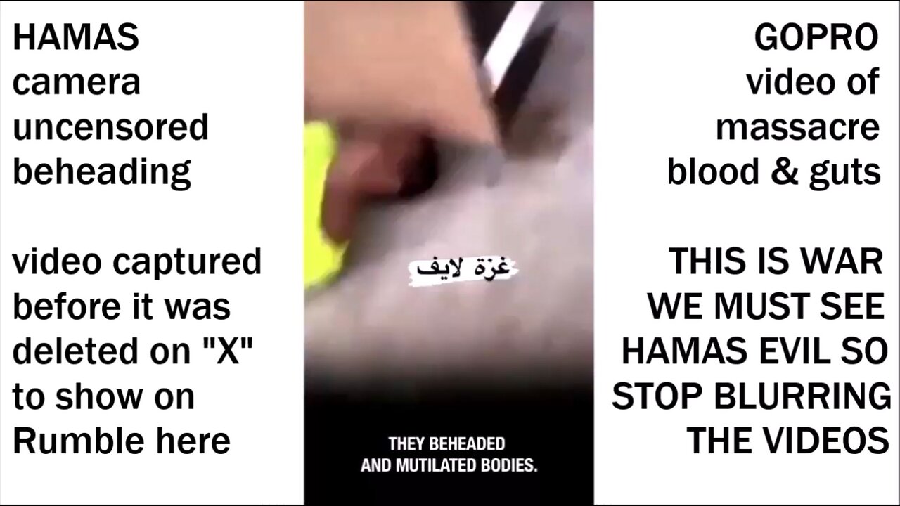 16OCT23 - HAMAS GOPRO CAMERAS