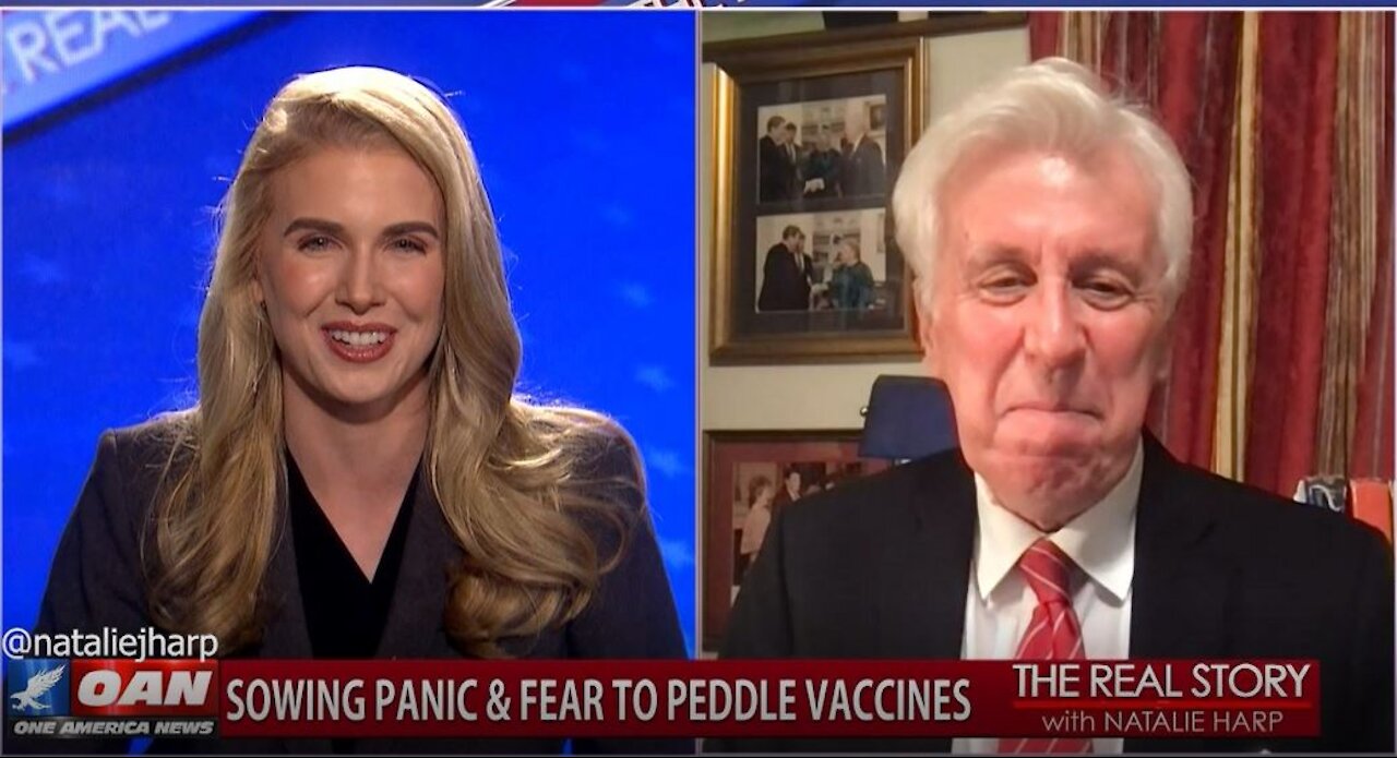 The Real Story - OAN Exploiting Covid-19 with Jeffrey Lord