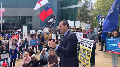Advance NZ Rally for your future, Billy Te Kahika, Jami-lee Ross, Vinny Eastwood LIVE - 10 Oct 2020