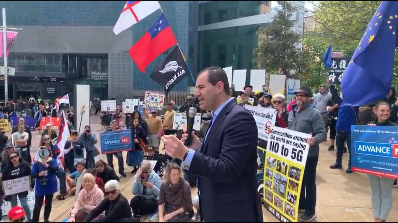 Advance NZ Rally for your future, Billy Te Kahika, Jami-lee Ross, Vinny Eastwood LIVE - 10 Oct 2020