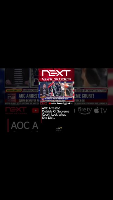 AOC Arrested Outside Of Supreme Court! Look What She Did… #shorts