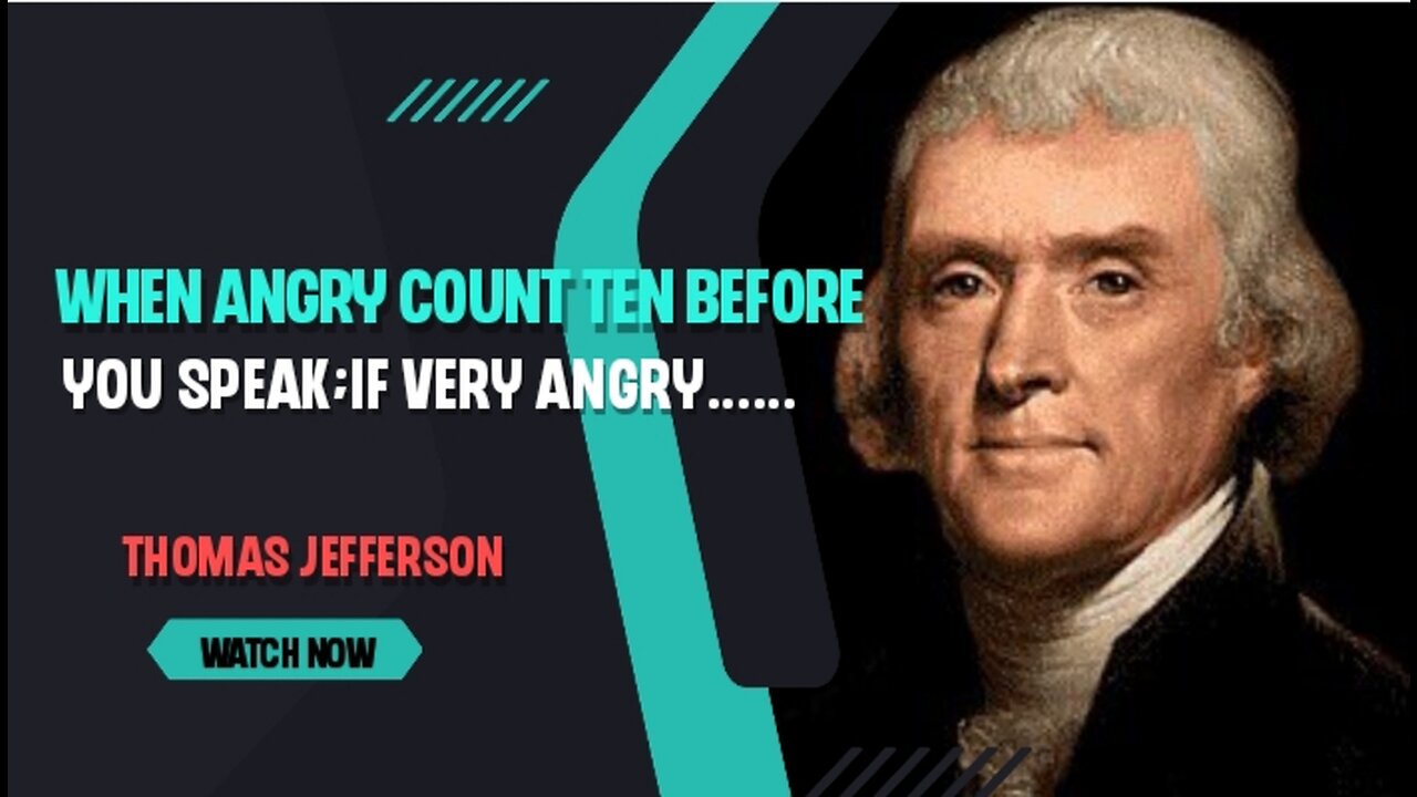 Thomas Jefferson's motivation quotes