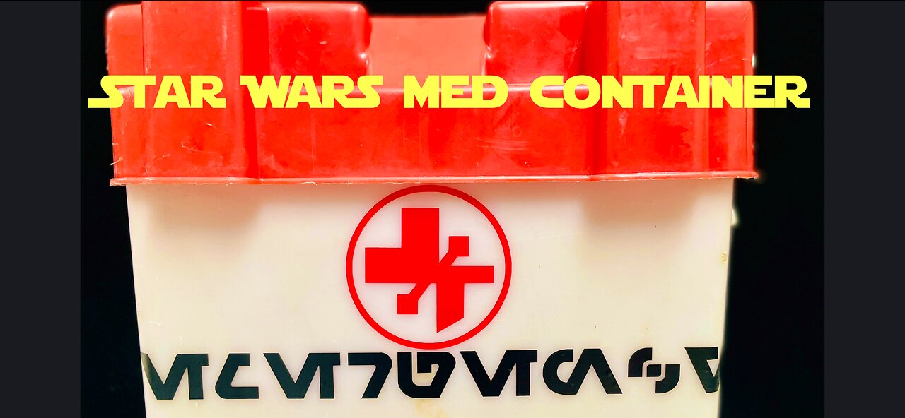 DIY STAR WARS MEDICAL CONTAINER