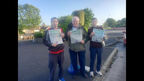 Distributing The Irish Light Newspaper Video Four