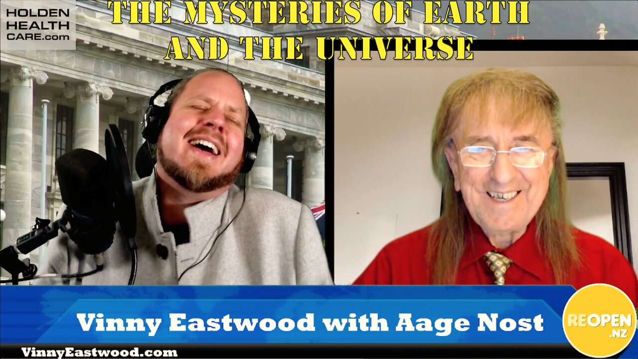 The Mysteries of Earth and the Universe, Aage Nost on The Vinny Eastwood Show