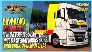 ▶️ETS2 1.43 VOLKSWAGEN METEOR 29520 MOD NA STEAM PARA EURO TRUCK SIMULATOR 2 1.43