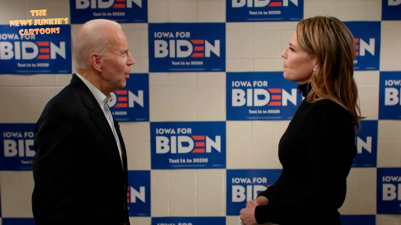 2020 candidate Biden to a reporter on his corruption: "You're saying things you do not know what you're talking about! No one said that! Who said that?! Who said that?!"