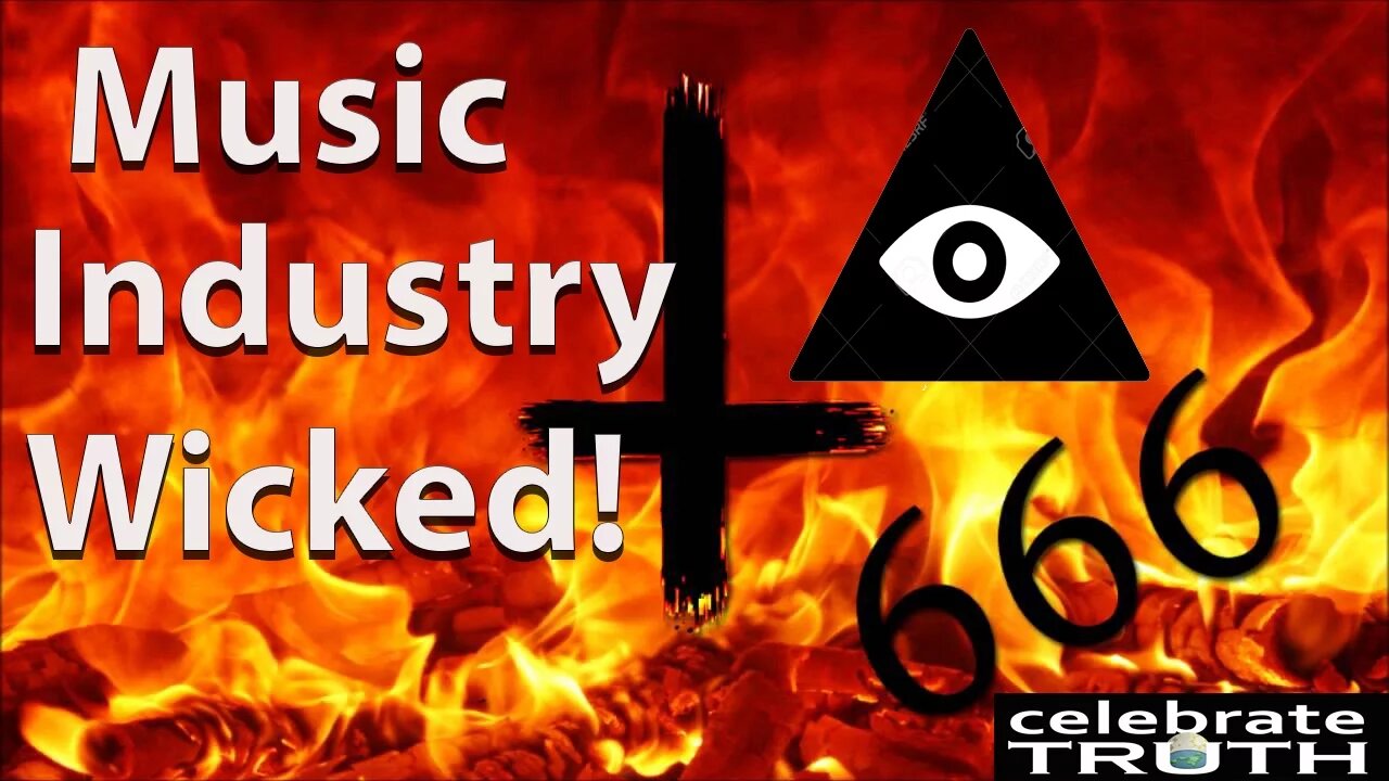 🎵 Music Industry HATES JESUS ✞ w/ Fake Christian Band U2 Blasphemy of Yahweh!