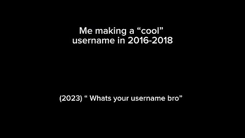 Username