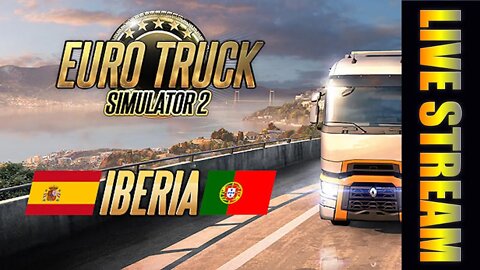 ETS2 IBERIA DLC Live on Xubuntu Linux 20.04 (Euro Truck Simulator 2) Season 1 #9 Hard Trucking