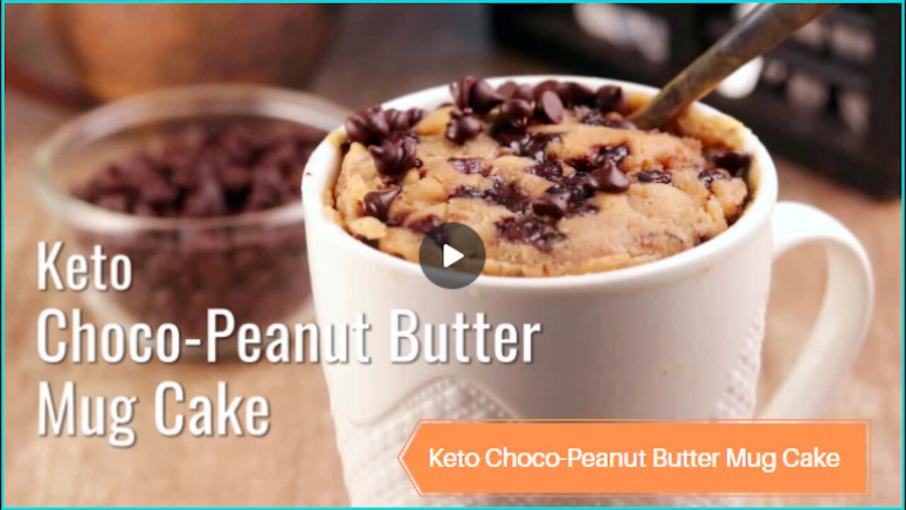 Keto Choco Peanut Butter Mug Cake -keto Diet Recipes:- Video 14 #Recipes #Keto