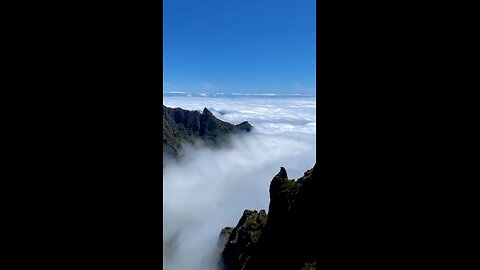 Pico do Arieiro Mountain, Portugal.