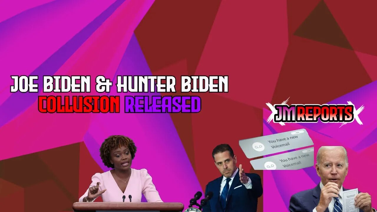 Joe Biden new voicemail released & the White House being silent on the matter