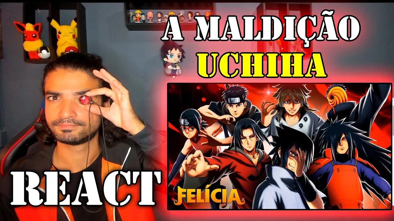 YERIK REACT - Felícia Rock - UCHIHAS (Naruto) | Ft. Yuri B, Takeru, Basara, Raid, TkRaps, Enygma