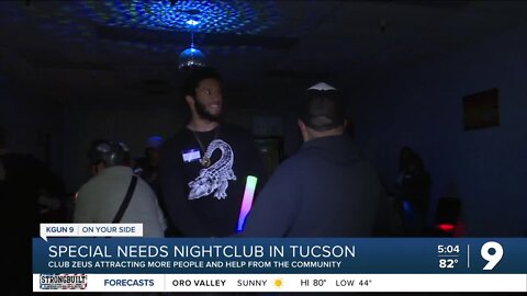 Special needs nightclub in Tucson attracts more attendees and community support