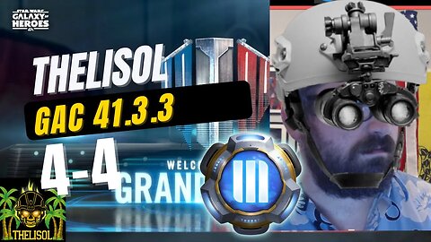 Grand Arena 41.3.3 | 3GL's vs 3 - Very even matchup, I'm scared. | SWGoH