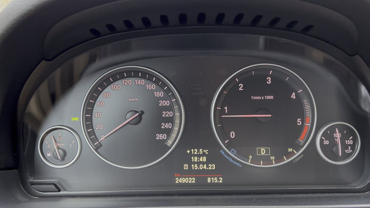 BMW 520d F11 0-100 km/h