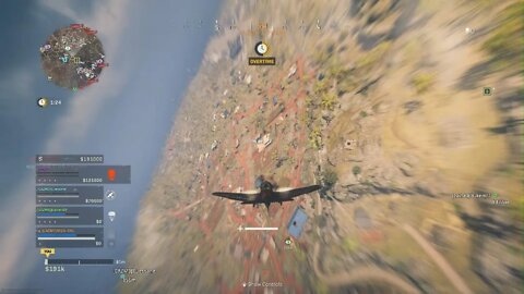 Shot his plane then hit the guy with my plane