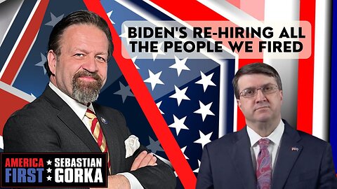 Biden's re-hiring all the people we fired. Robert Wilkie with Sebastian Gorka