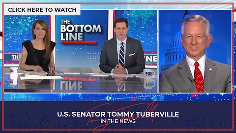 Senator Tuberville Joins "The Bottom Line" to Discuss Funding Bill, MAHA Caucus