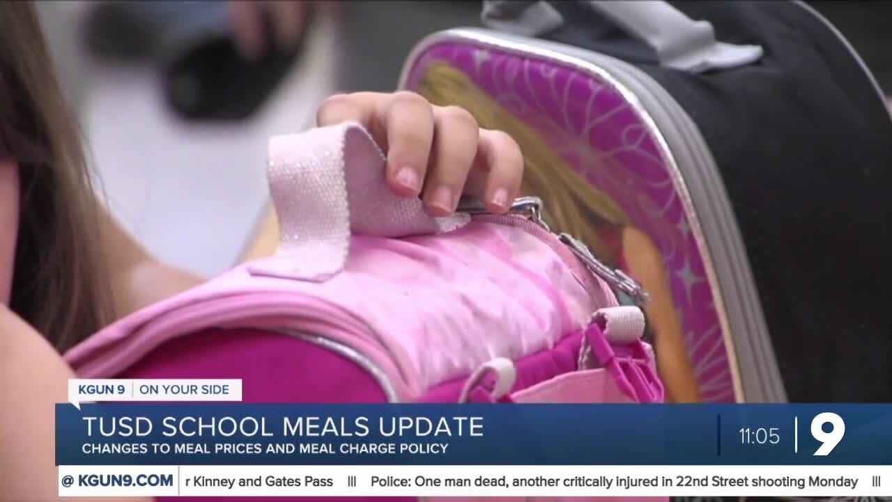 TUSD school meals update