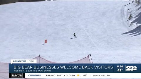 Big Bear businesses welcome back visitors despite concerns