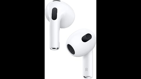 Apple AirPods (3rd Generation) Wireless Earbuds with Lightning Charging Case