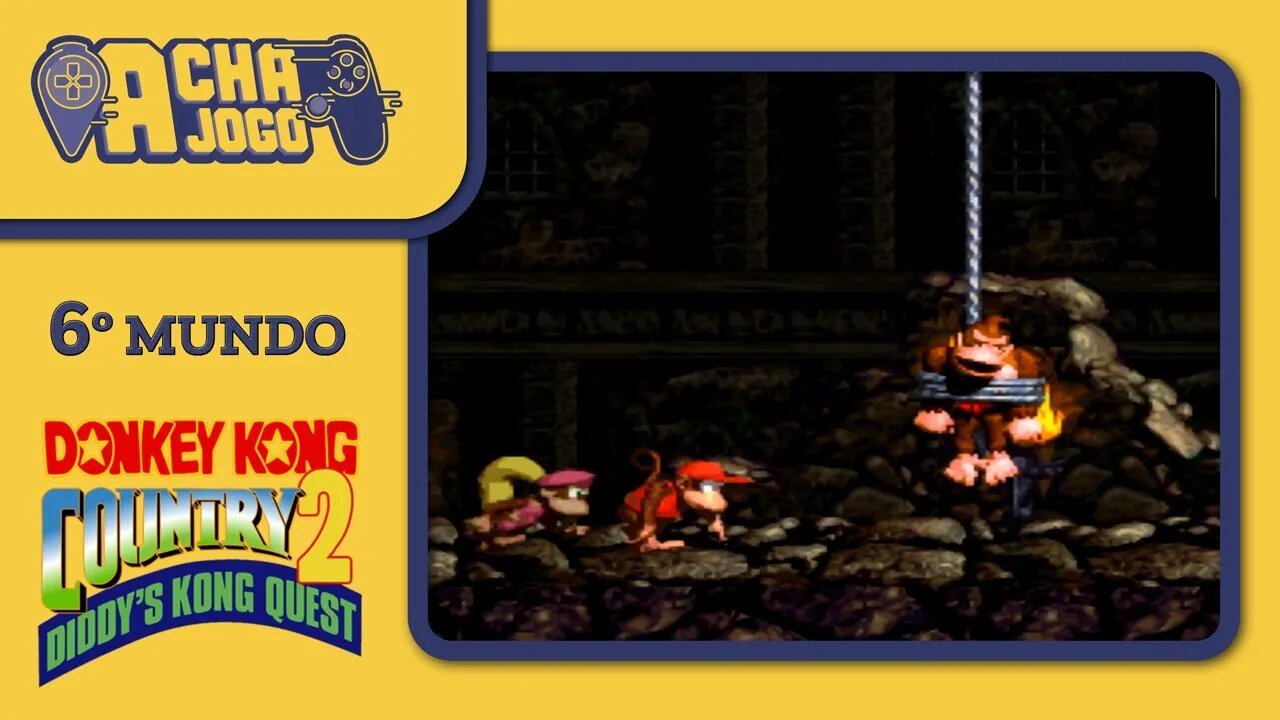 Donkey Kong Country 2 || Guia 102% - Mundo #6