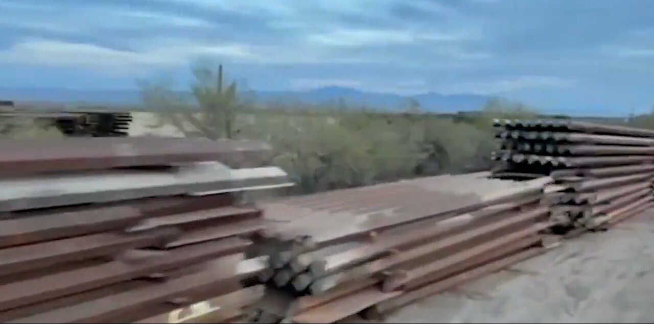 Biden Races To Sell Off Border Wall Parts Before Trump Takes Office, Report