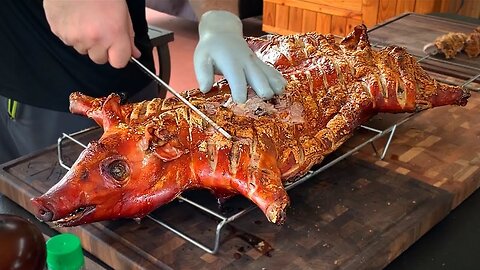 "Grabe Sarap!" Lechon Manok Outdoor Cooking (Short Video) SOON #philippines #cooking #