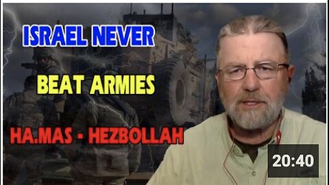 Larry Johnson - IDF is all babies army, Israel never beat experienced armies like Hamas, Hezbollah