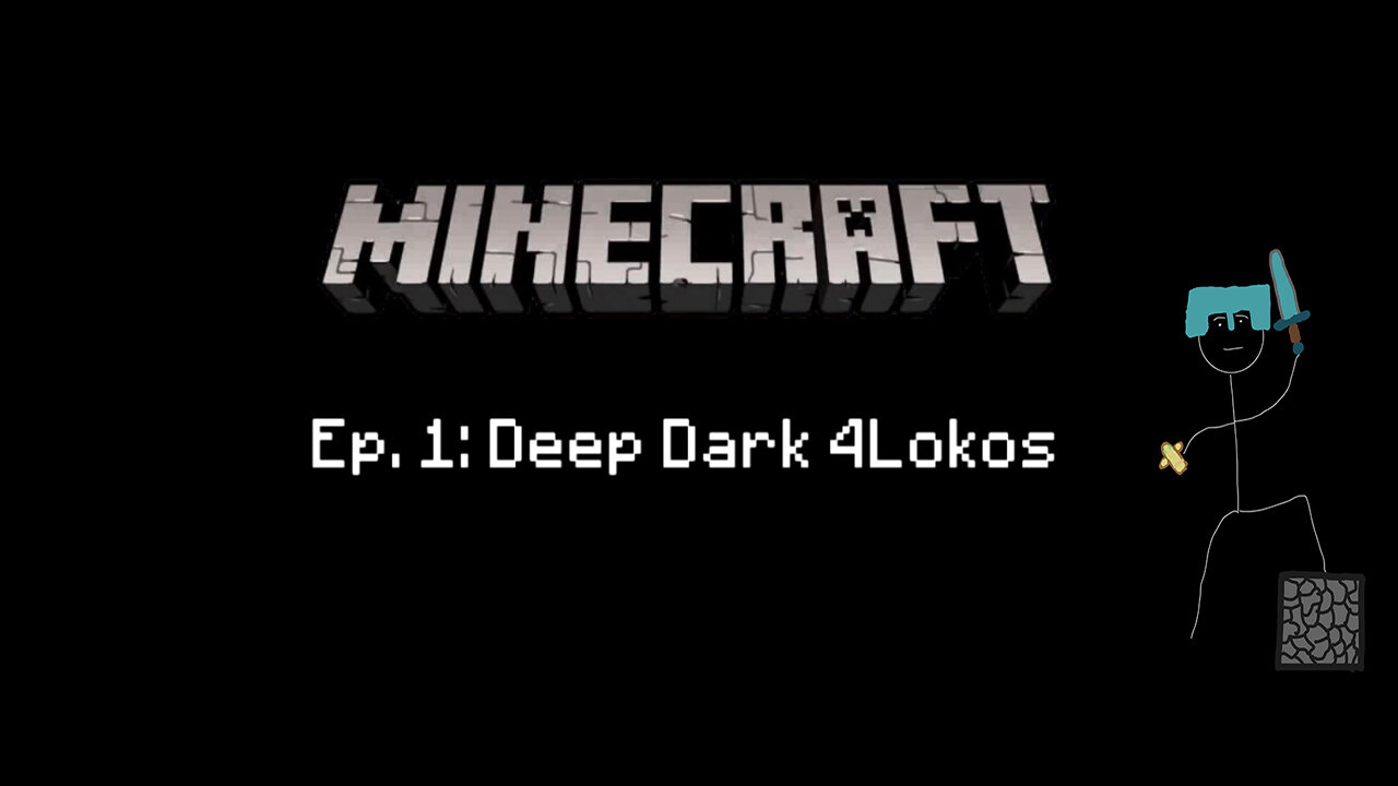 WE DIDN'T LOOK AT THE NEW UPDATE BEFORE EXPLORING THE DEEP DARK: Minecraft Ep.1 Deep Dark 4Lokos