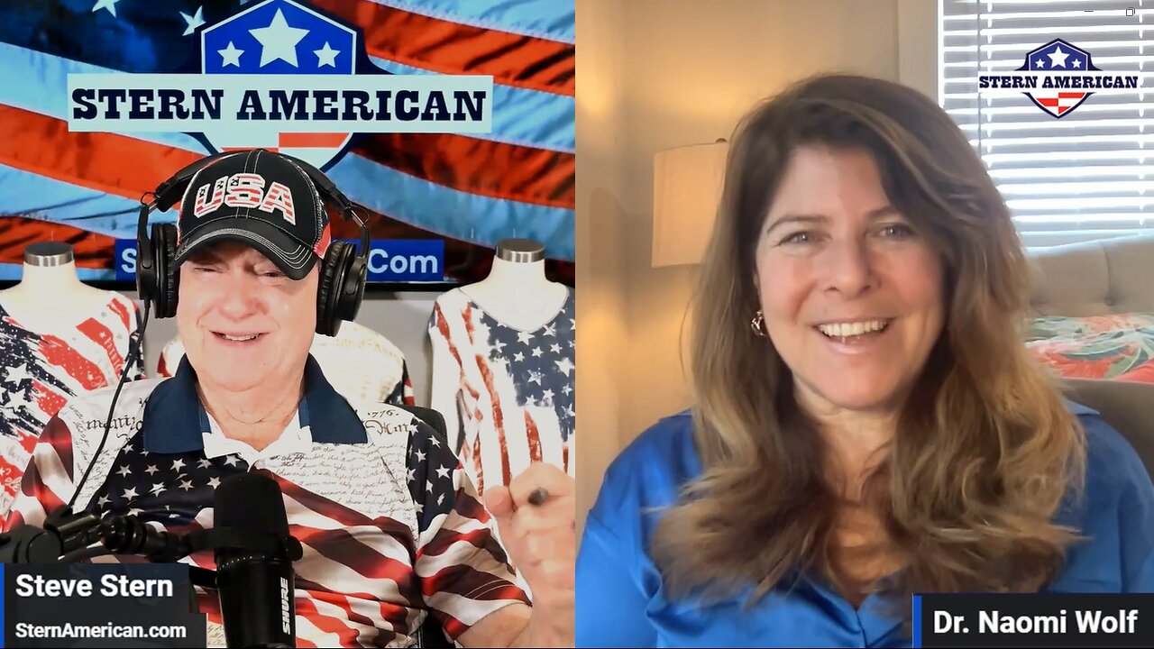 The Stern American Show - Steve Stern with Naomi Wolf, Author of Facing the Beast: Courage, Faith, and Resistance in a New Dark Age & Co-founder/CEO of DailyClout.io, a Civic Tech Company