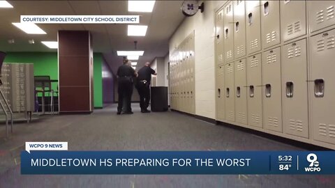 Middletown officers train for active school shooter