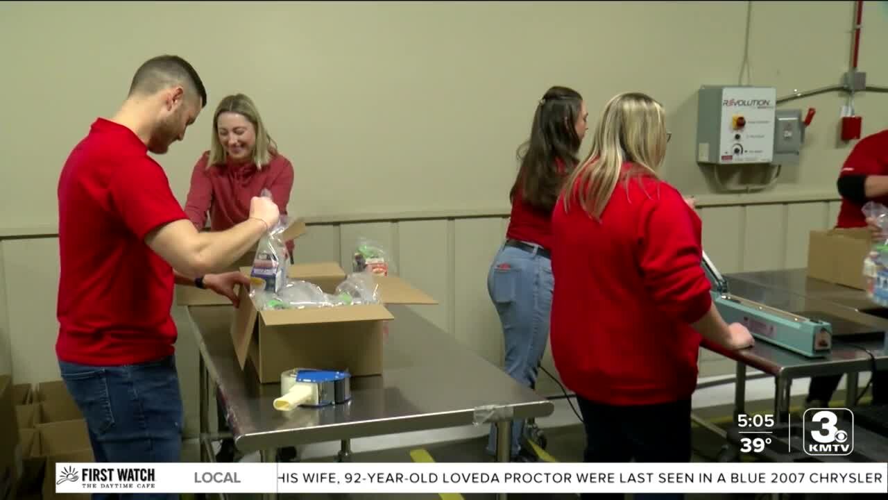 Food Bank For The Heartland honor Dr. King with donation event