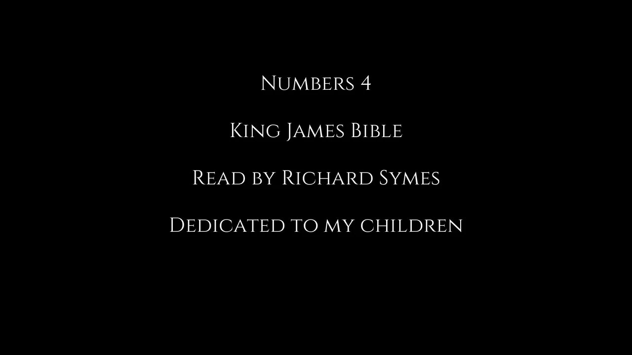 Numbers 4