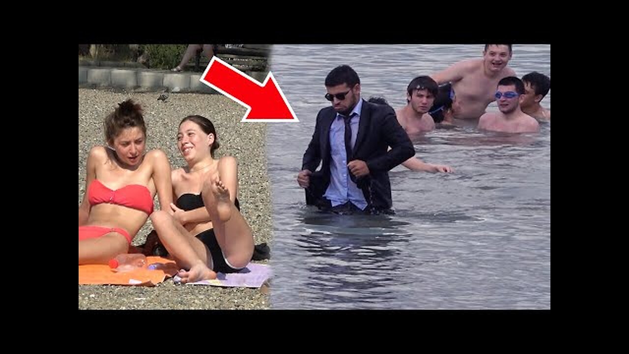 Crazy boy at sea PRANK - Best of Just For Laughs