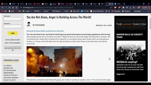 Uproars Felt Worldwide but the Media Not Reporting it