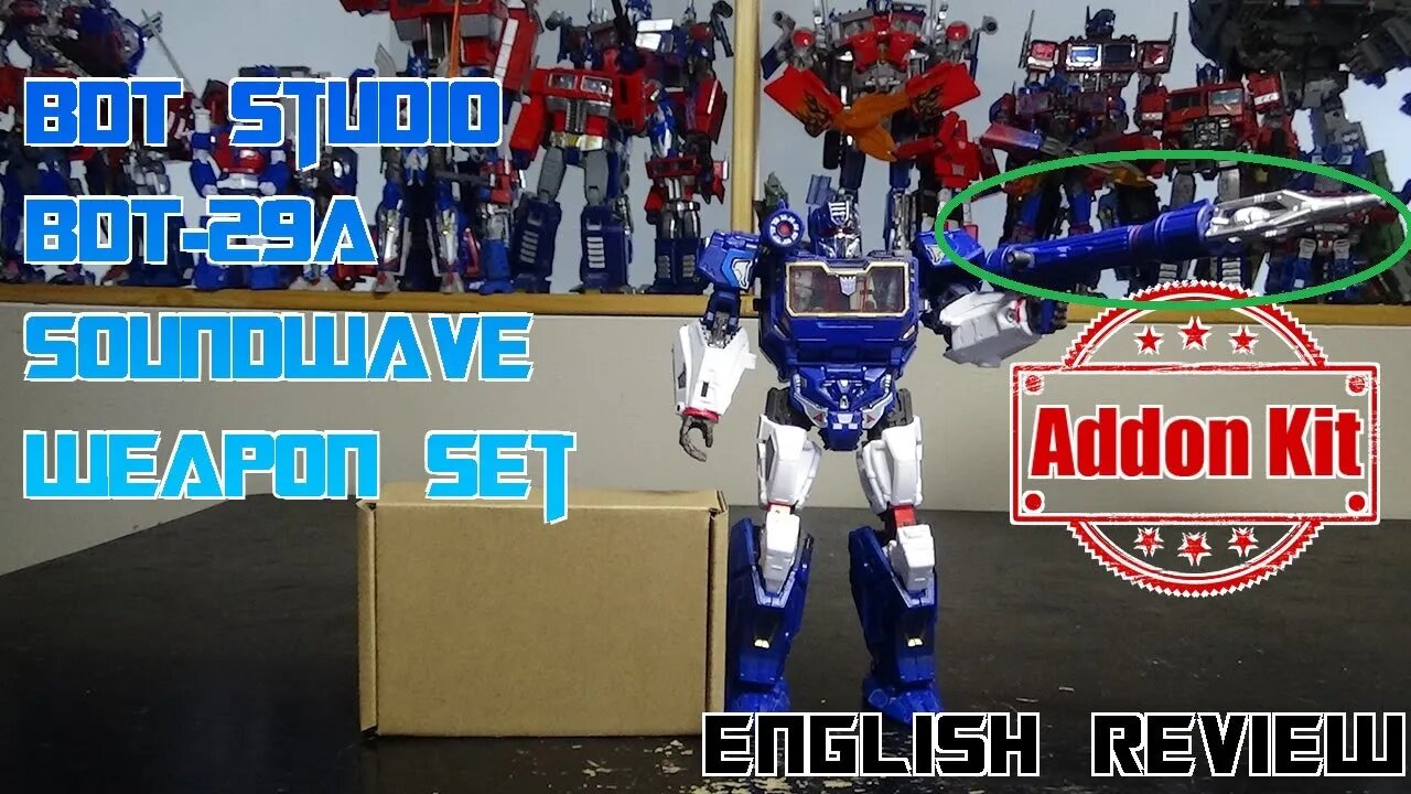 Video Review for BDT Studio - BDT-29A - Weapon Set for Soundwave