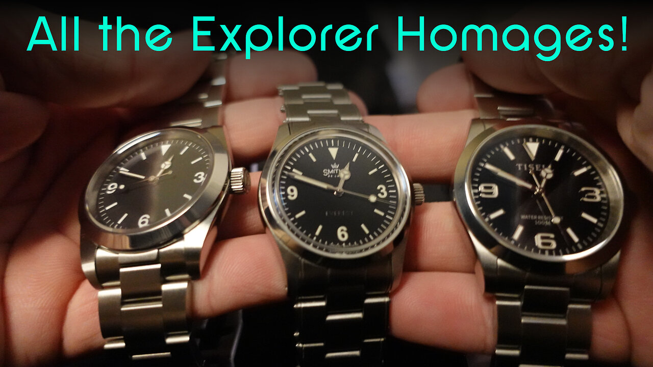 3 Explorer Homages Side by Side